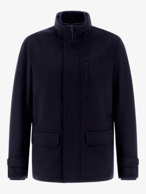 Herno zip-up bomber jacket