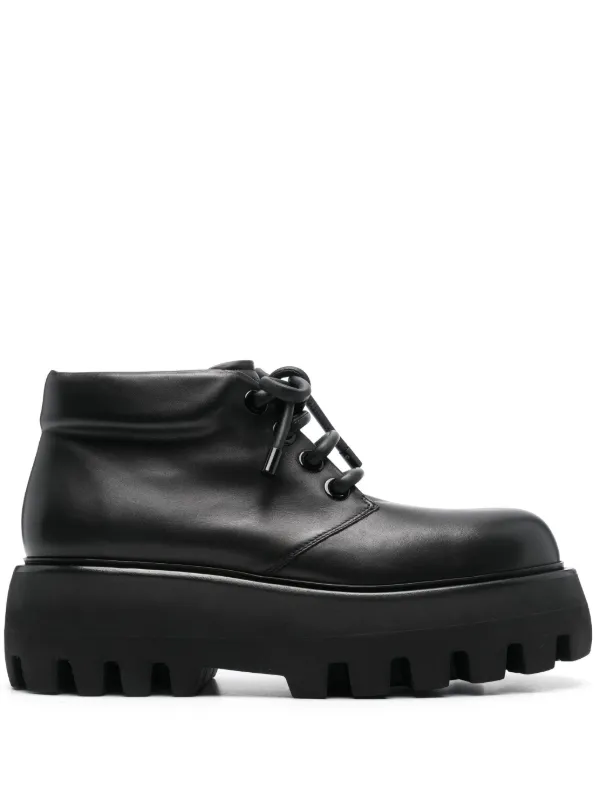 Alexander McQueen Sofa アンクルブーツ | ブラック | FARFETCH JP