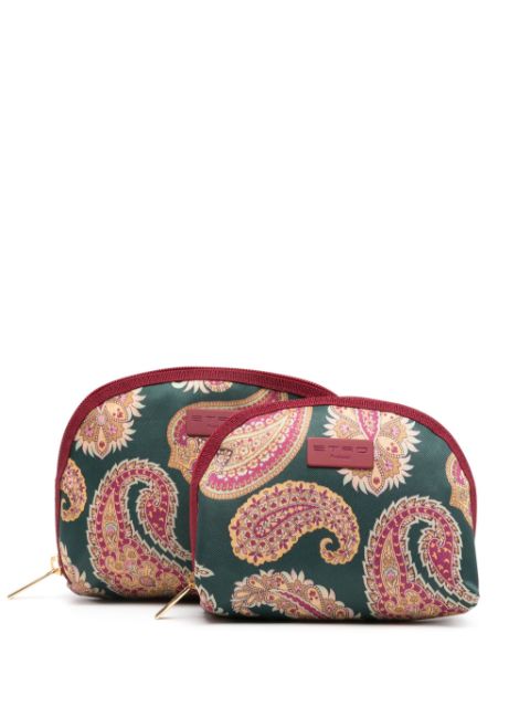 ETRO paisley-print wash bag (set of two) Women