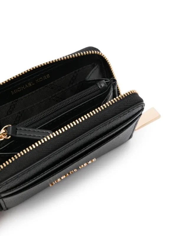 Michael Michael Kors Small Jet Set Wallet | Black | FARFETCH