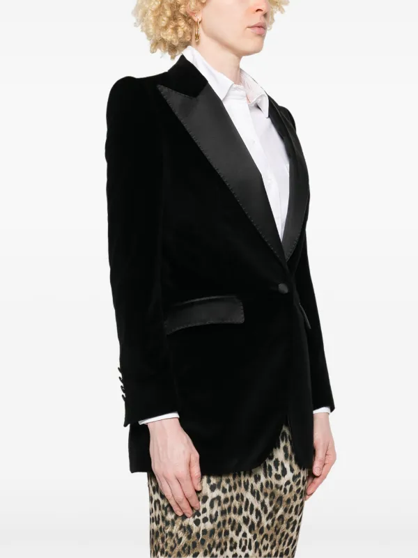 ジャケット DOLCE & GABBANA 'Turlington' blazer Black  F29YMTFU28J Single-breasted woolen Turlington blazer in Black for Women