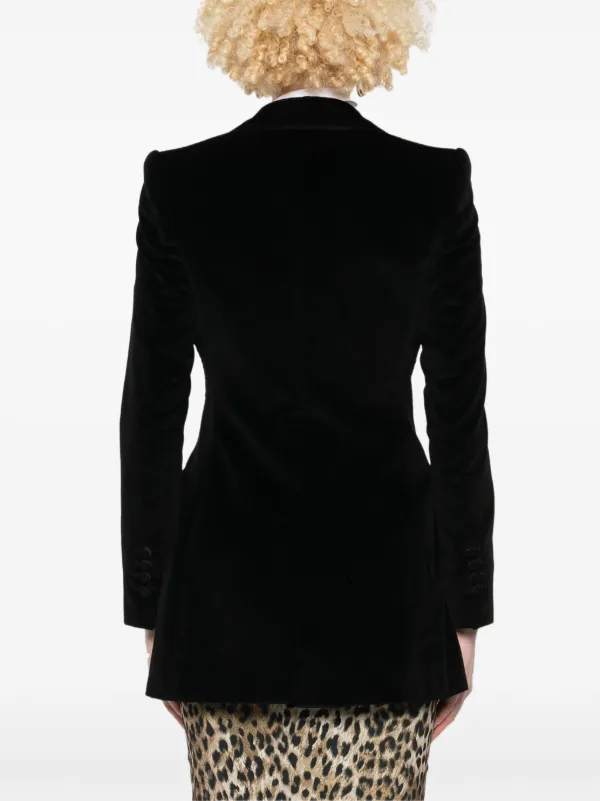 ジャケット DOLCE & GABBANA 'Turlington' blazer Black  F29YMTFU28J Single-breasted woolen Turlington blazer in Black for Women