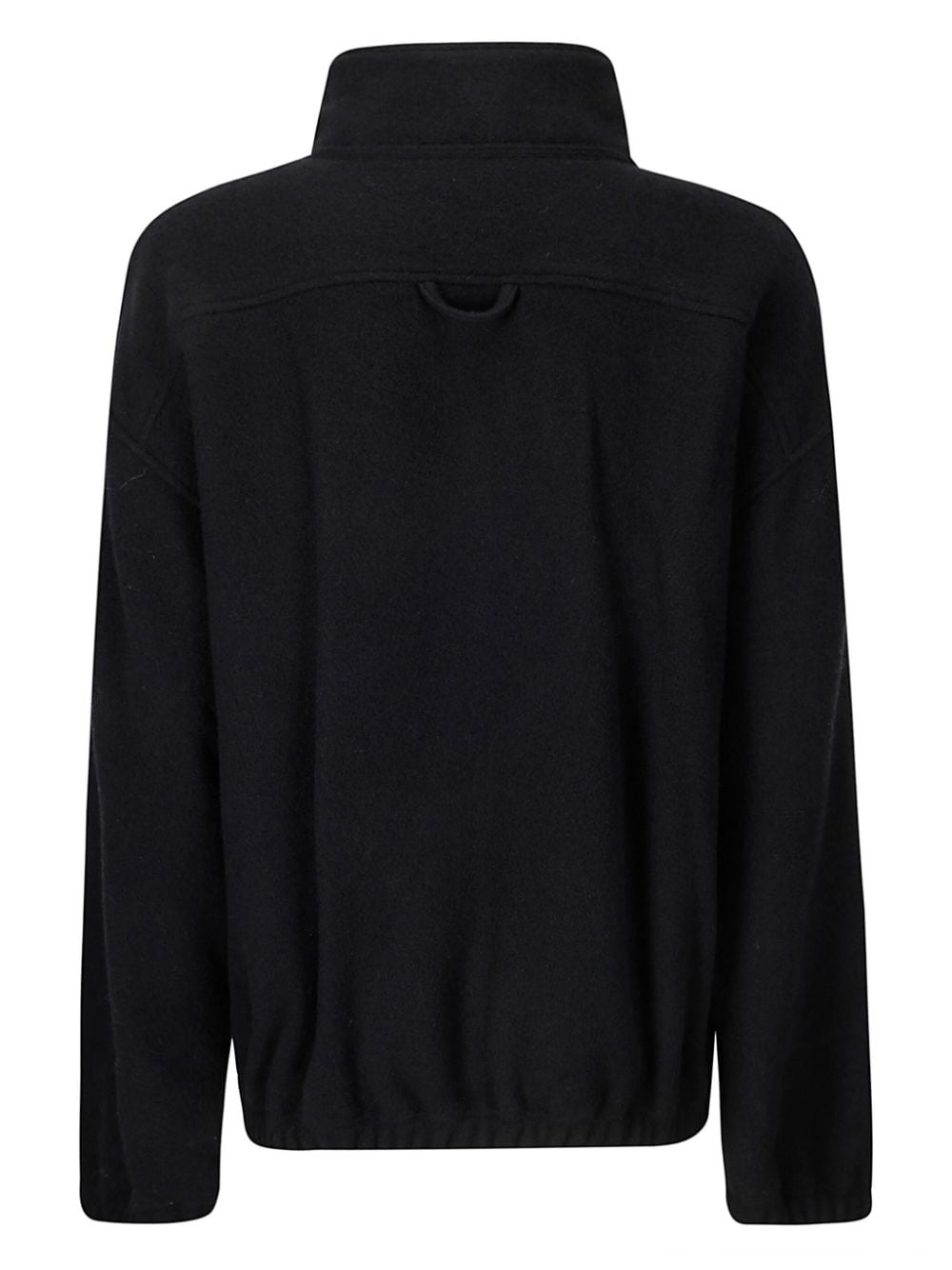 Shop Rier Fleece Sweatshirt In Black