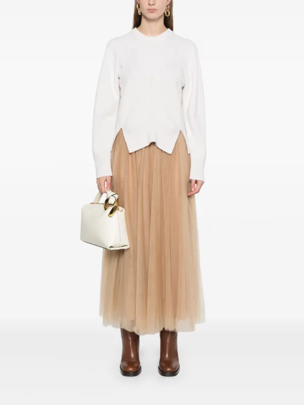 スカート FABIANA FILIPPI Fabiana Filippi Tulle Midi Skirt Fabiana Filippi Tulle Midi Skirt | Neutrals | FARFETCH PT