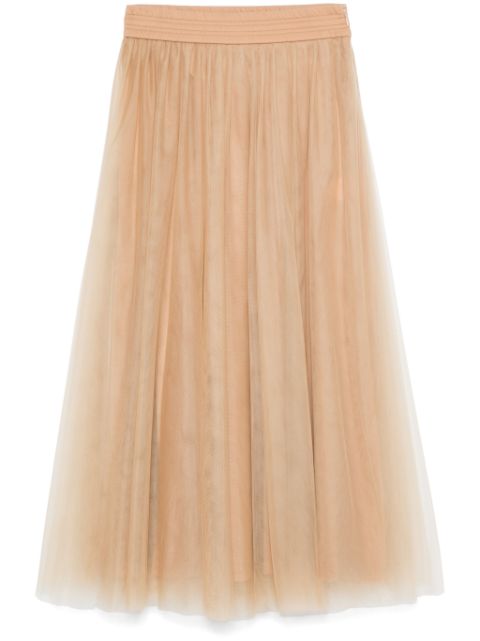 Fabiana Filippi tulle midi skirt