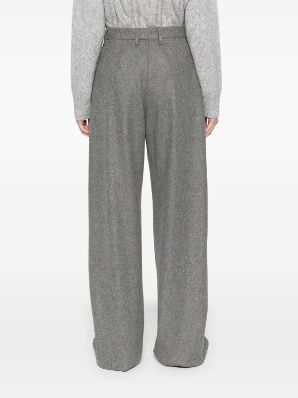 [FABIANA FILIPPI] アメリア フルードフランネル パンツ Fabiana Filippi Amelia フランネルパンツ | ホワイト | FARFETCH JP