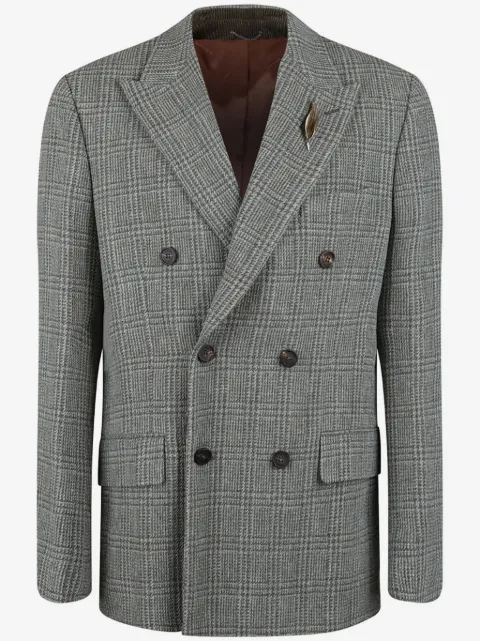 Golden Goose checked blazer