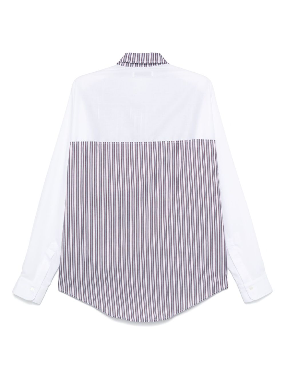 Random Identities striped shirt - Wit