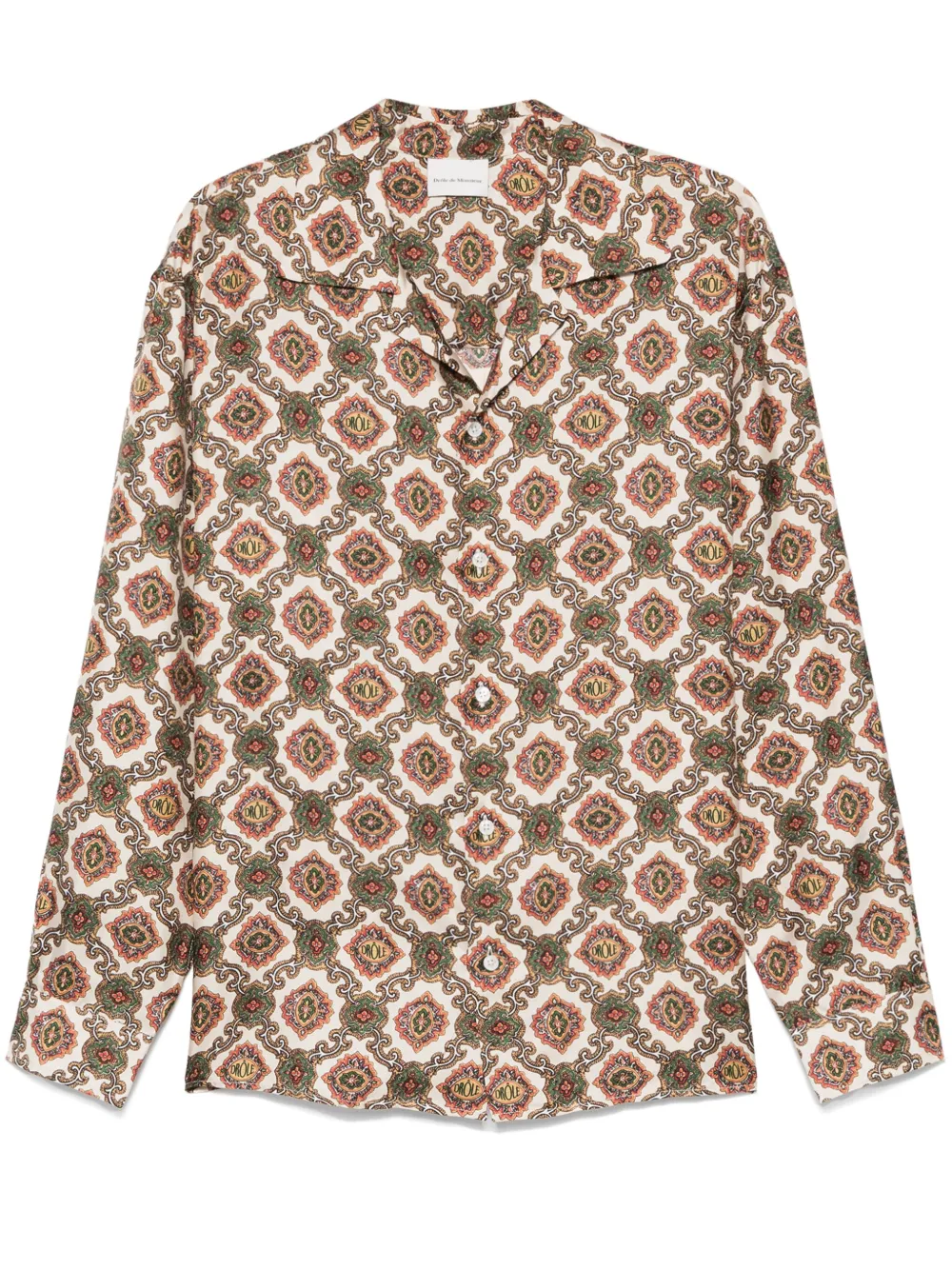 Drôle De Monsieur Renzo Shirt In Neutrals