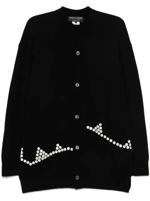Comme des Garçons Homme Plus buttons cardigan
