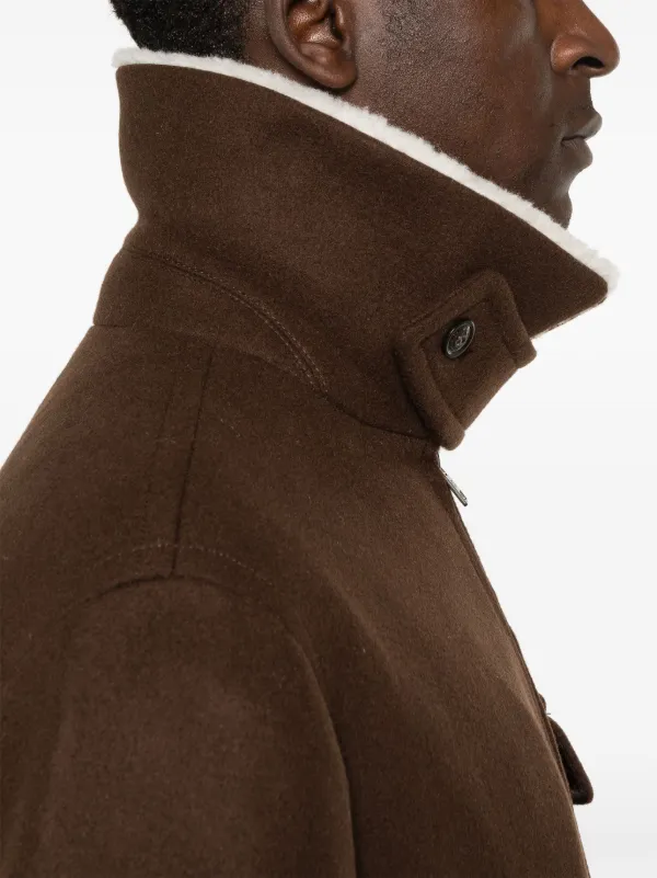 Woolrich shearling coat new arrivals