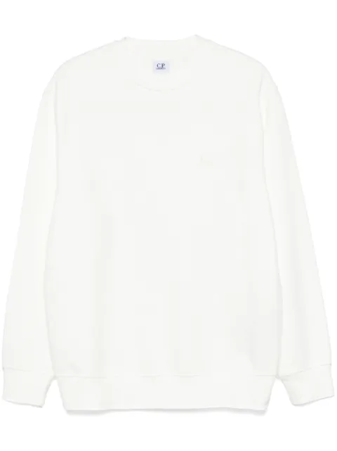 C.P. Company sudadera con logo bordado