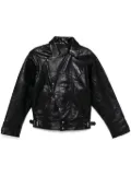R13 asymmerical stud jacket - Black