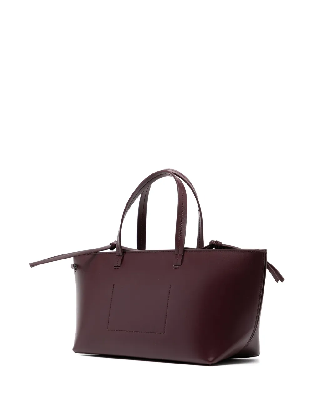 Jil Sander Shopper met logo Beige