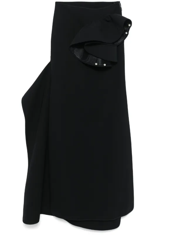 Maticevski Inordinary Maxi Skirt in Black