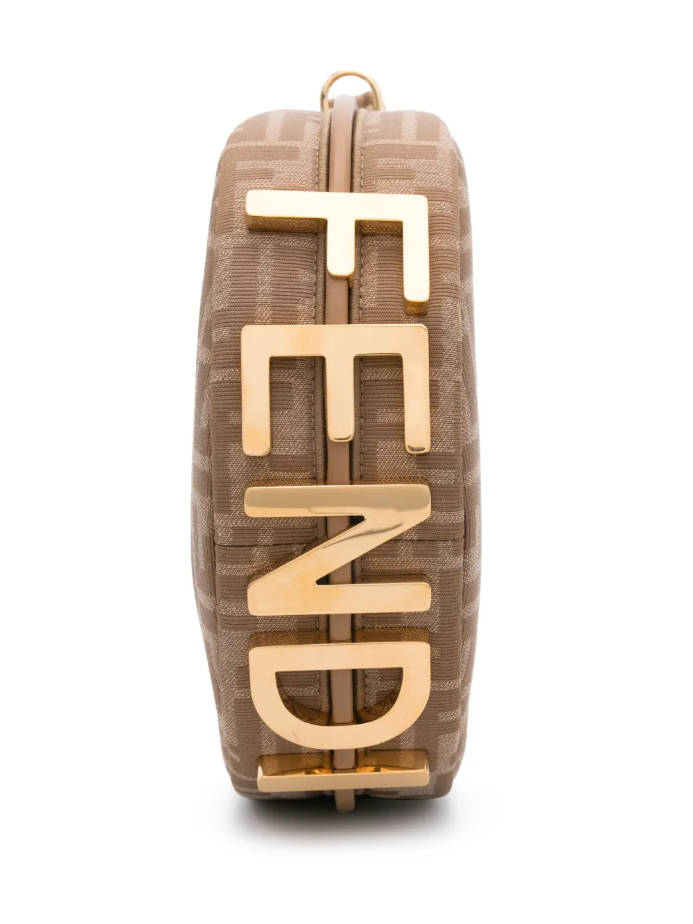 FENDI graphy mini-schoudertas Beige