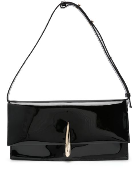 Benedetta Bruzziches patent-leather shoulder bag Women