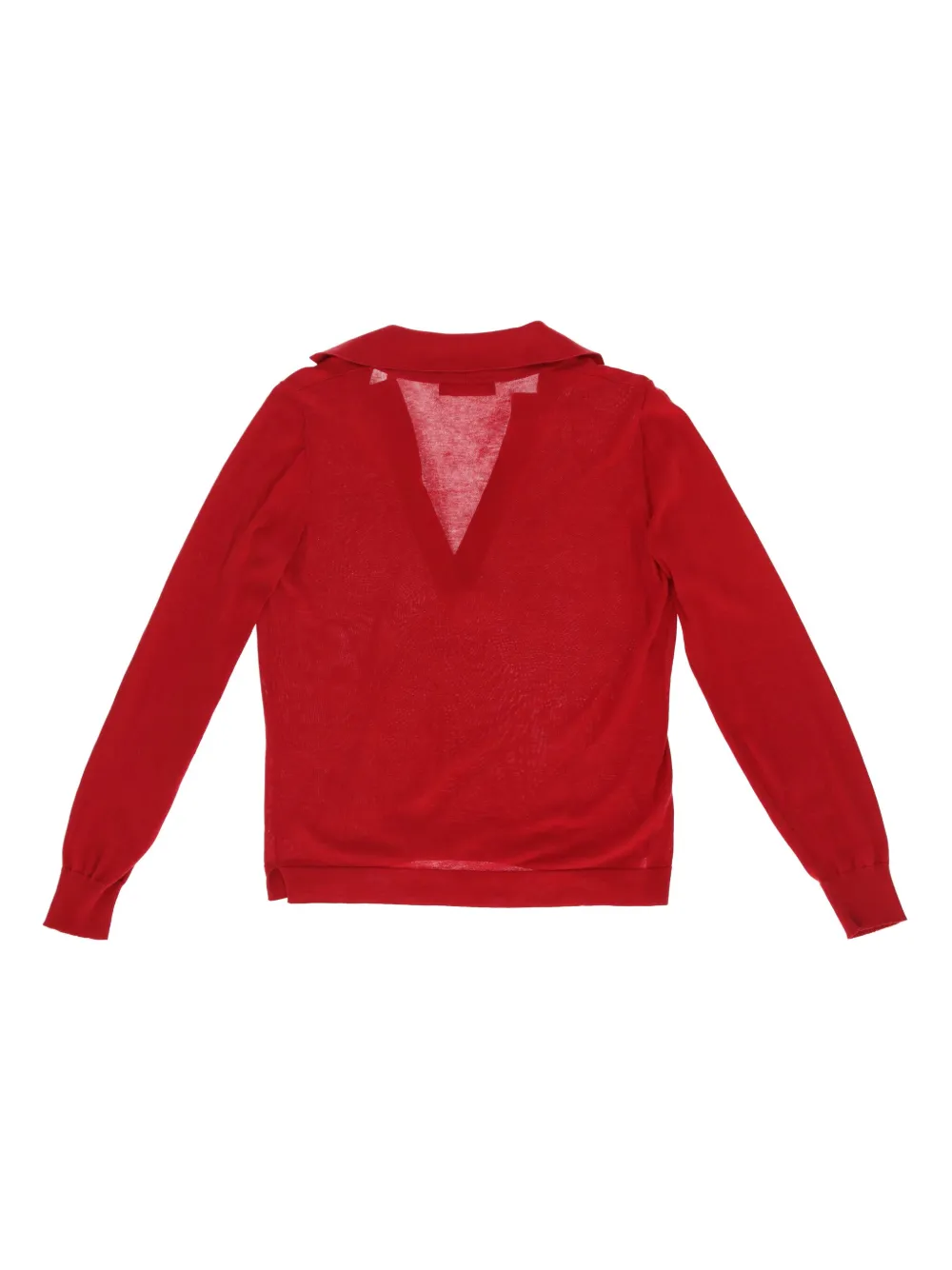 Dolce & Gabbana Pre-Owned 2000s katoenen trui verfraaid met logo - Rood