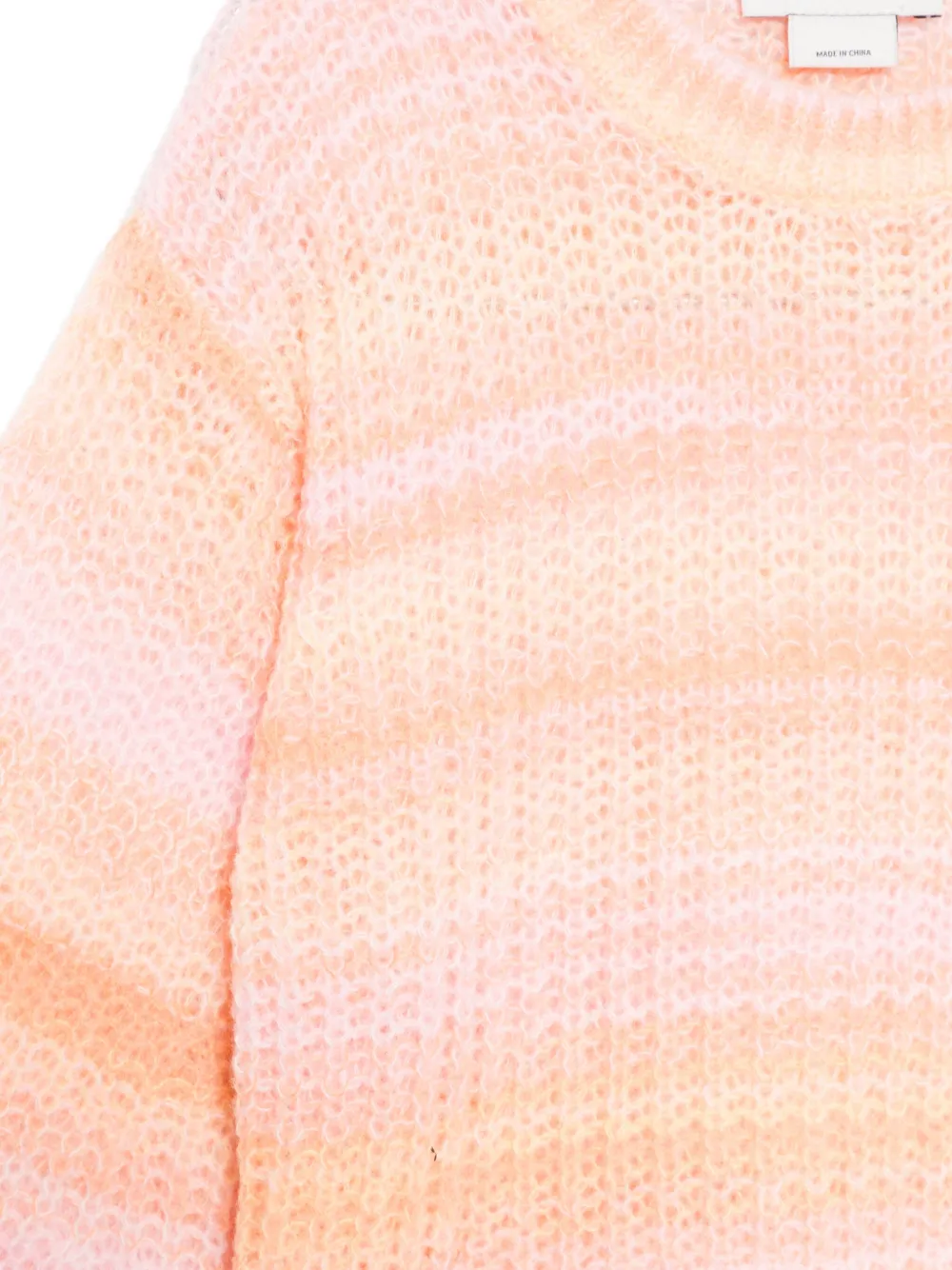 Stella McCartney Kids Gestreepte trui Roze