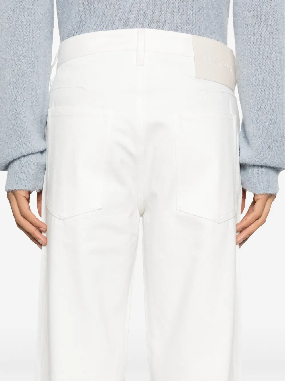 Jil Sander Straight jeans Wit