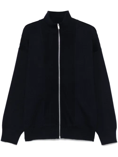 Cardigan à fermeture zippée - Jil Sander - Modalova