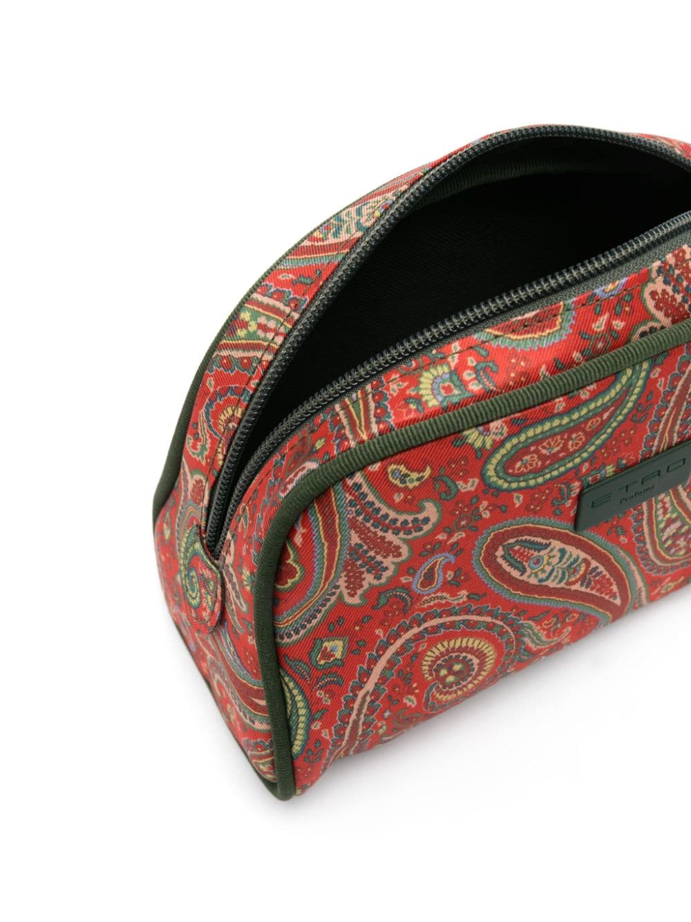 Shop Etro Paisley-print Wash Bag In Red