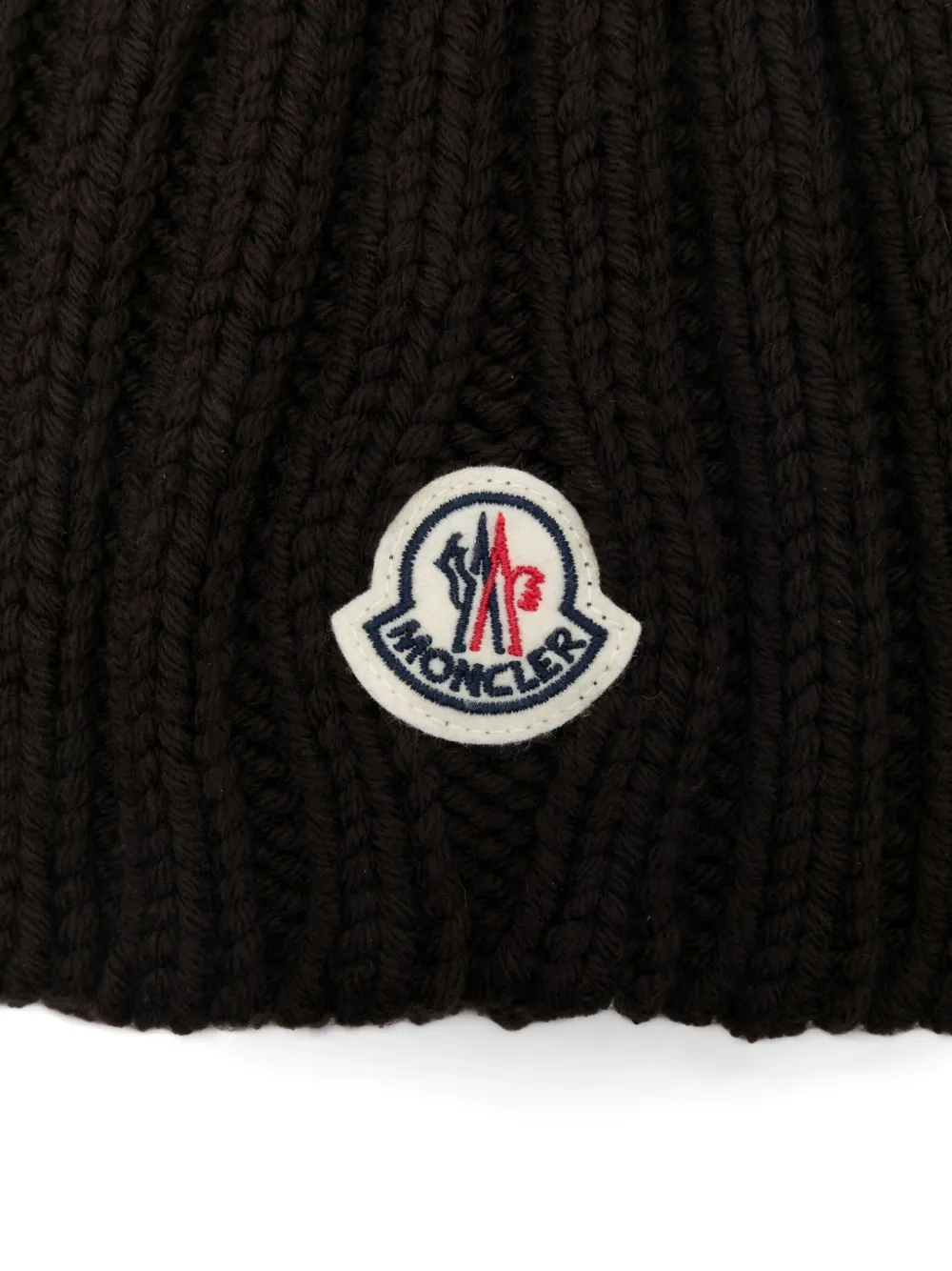Moncler virgin-wool beanie hat | Image 2