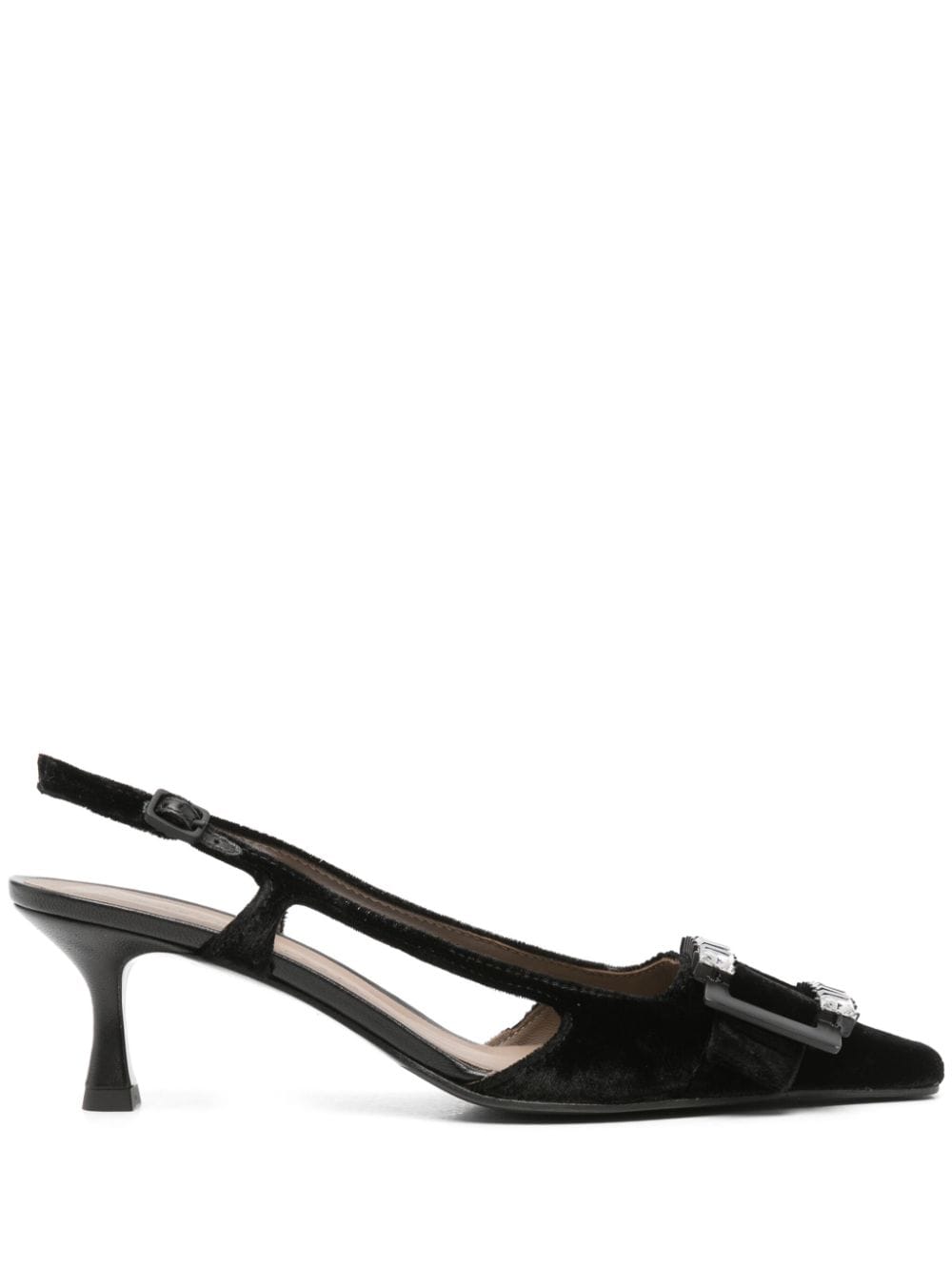 Roberto Festa 60mm velvet pumps - Nero