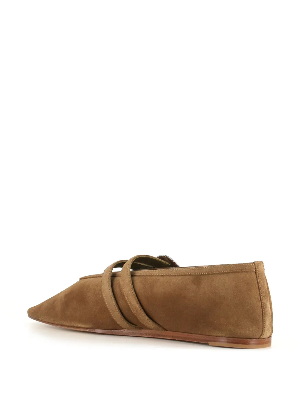 Le Monde Beryl Claudia ballerina shoes Brown