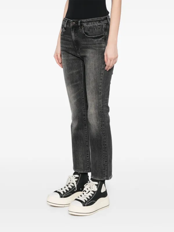 【R13】キックフィット KICK FIT JEAN - PRINTED AUBURN PLAID - R13