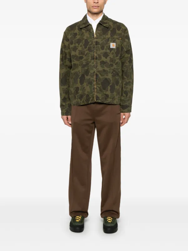 ジャケット・アウター Carhartt Detroit Jacket Duck Green Camo Carhartt WIP Duck Camo Detroit Jacket Green/Office Green