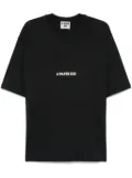A Paper Kid logo-print T-shirt - Black