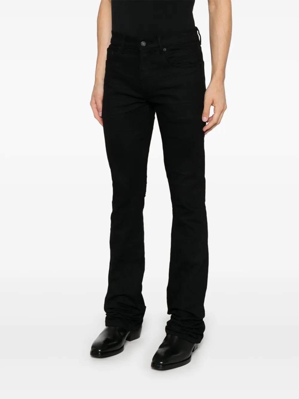 Purple Brand P072 bootcut jeans Zwart