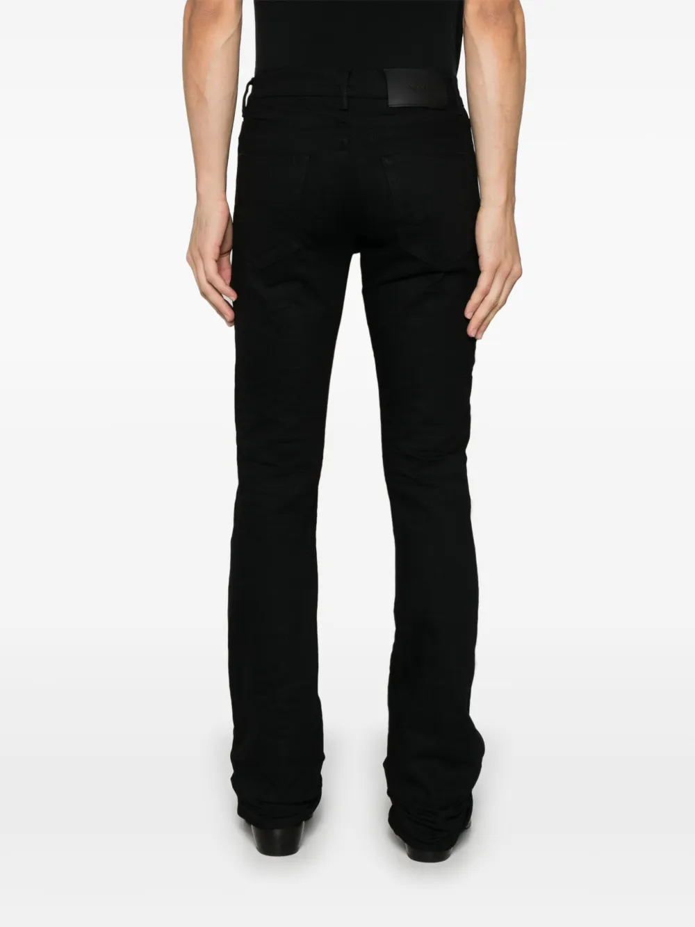Purple Brand P072 bootcut jeans Zwart