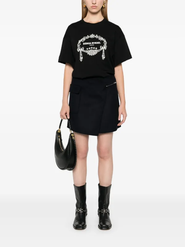 Sonia Rykiel Rykiel Hotel T-shirt | Black | FARFETCH