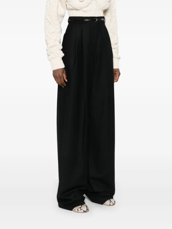 Sportmax Kiens Trousers | Black | FARFETCH