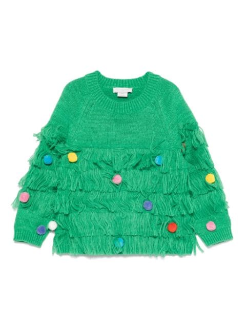 Stella McCartney Kids pompom-detail sweater