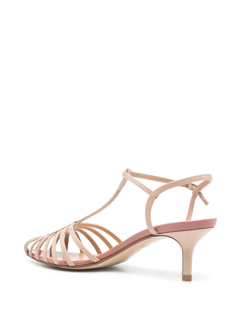 Shop Francesco Russo 55mm R1s503 Sandals In Neutrals