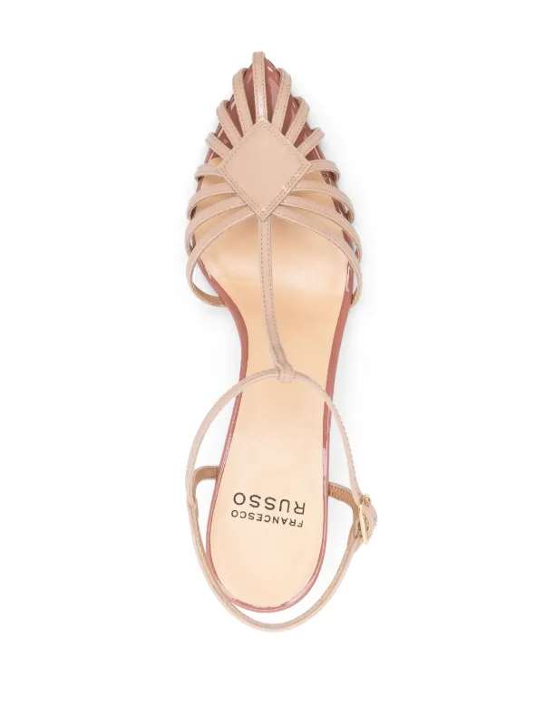 Francesco Russo Sandali R1S503 55mm Toni Neutri FARFETCH IT - Main Image