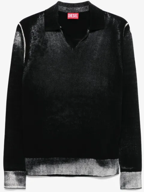 Diesel suéter estilo playera tipo polo K-Lorenzo