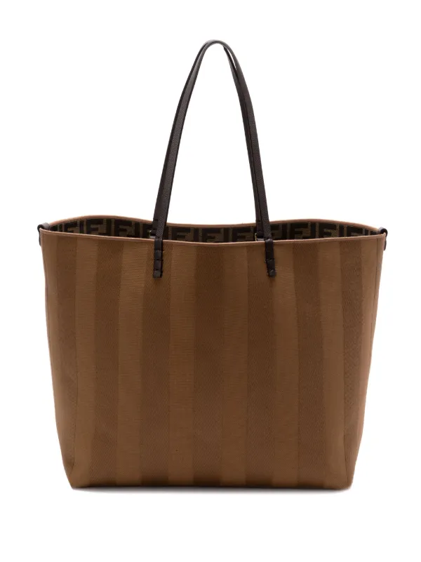 FENDI Roll Tote Bag Brown FARFETCH PT