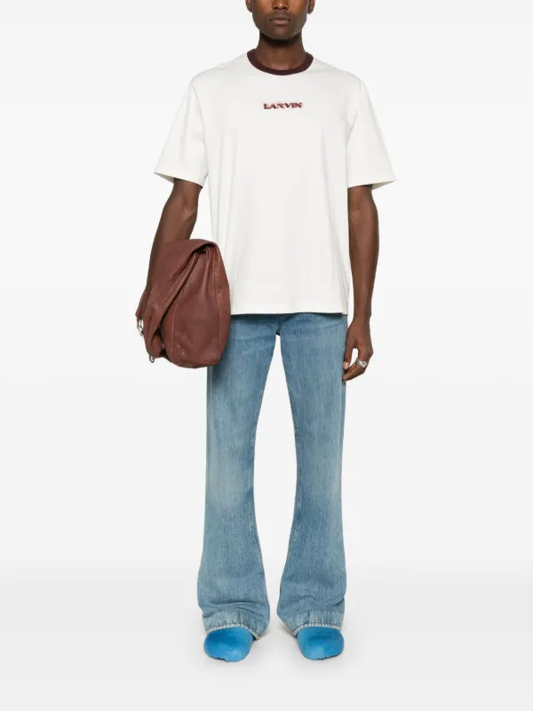 Lanvin ロゴ Tシャツ | ホワイト | FARFETCH JP