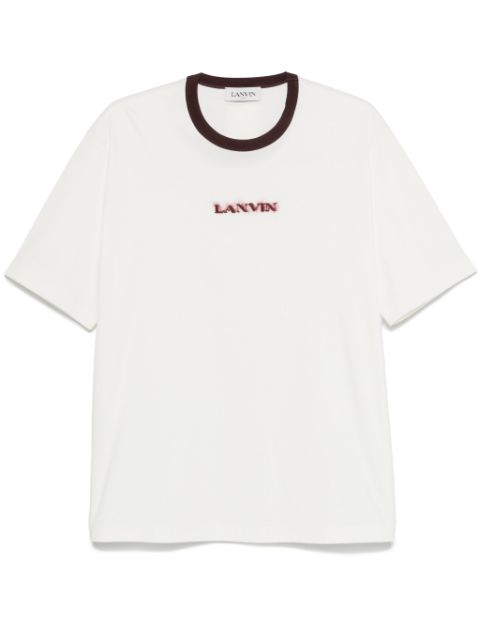 Lanvin logo-applique T-shirt Men