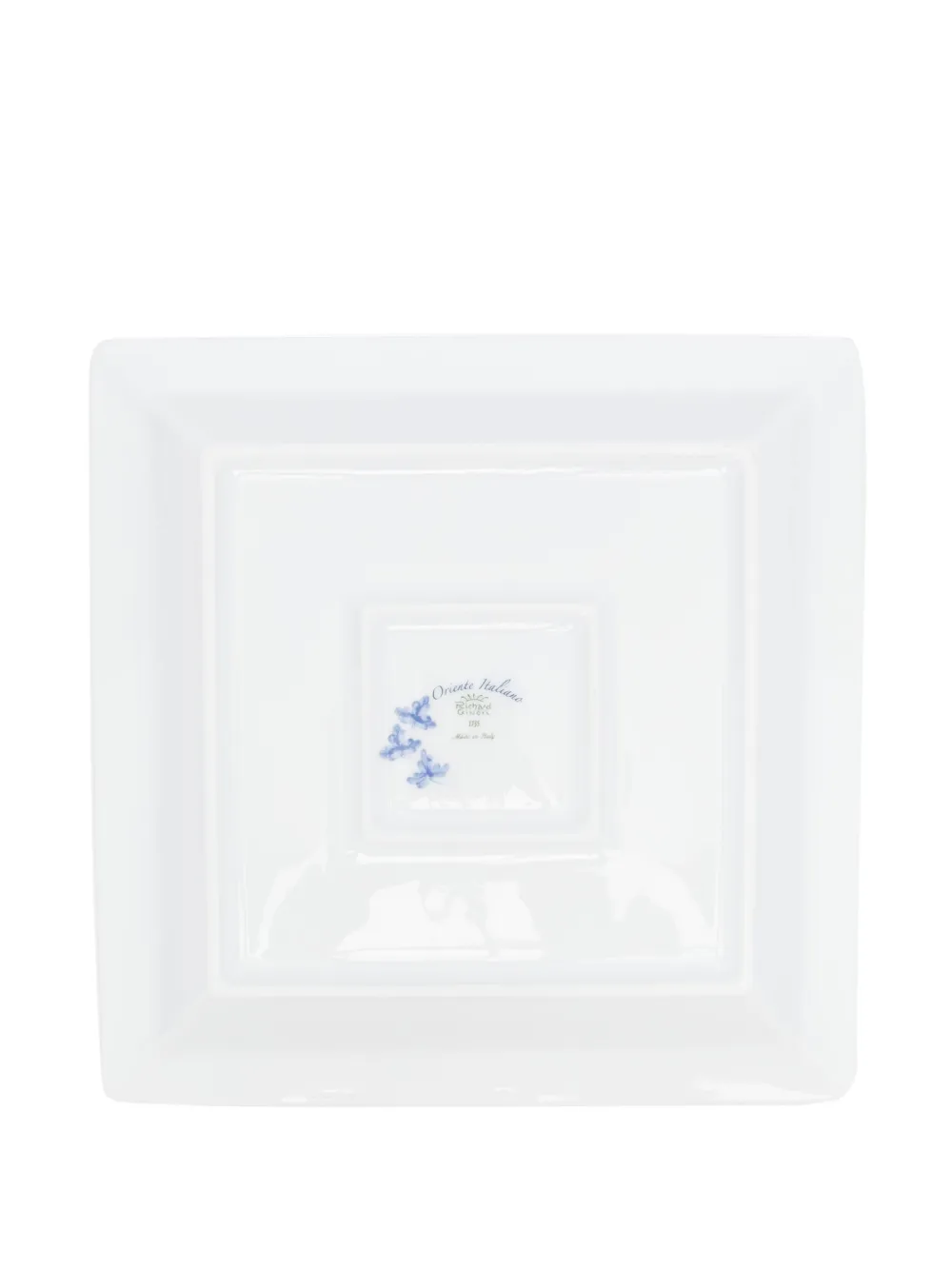 GINORI 1735 Square Empty Pocket Tray (24cm x 24cm) Blue FARFETCH