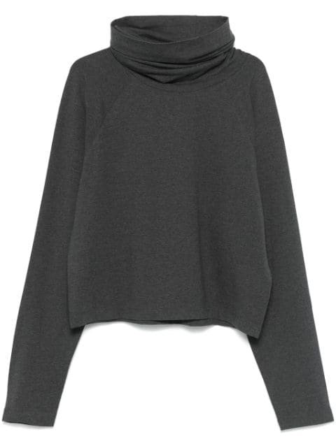 Norma Kamali raglan-sleeves turtleneck top