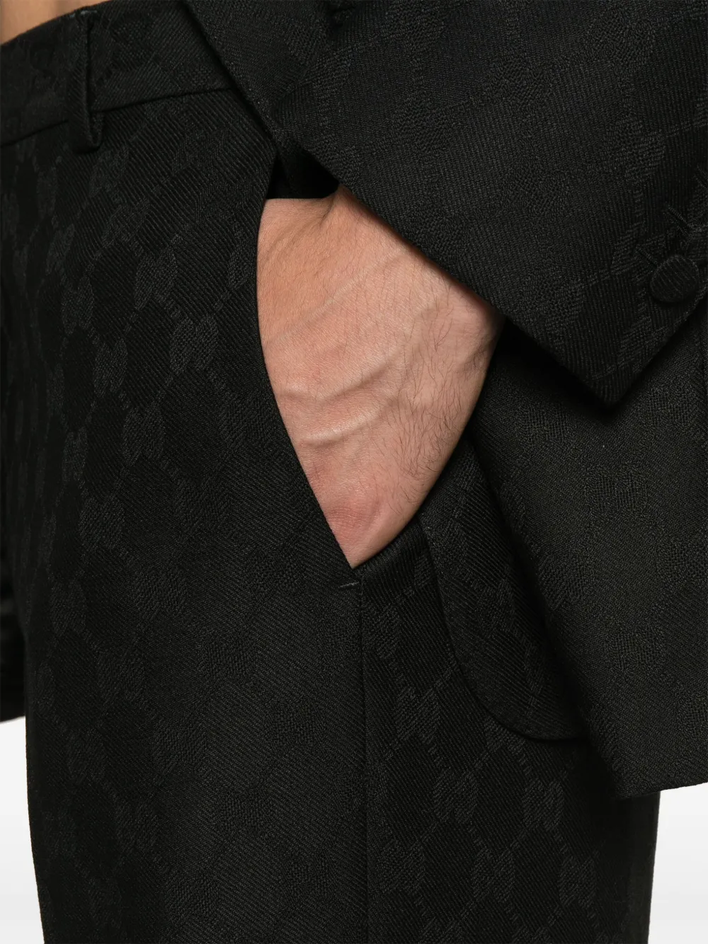 Gucci monogram suit on sale