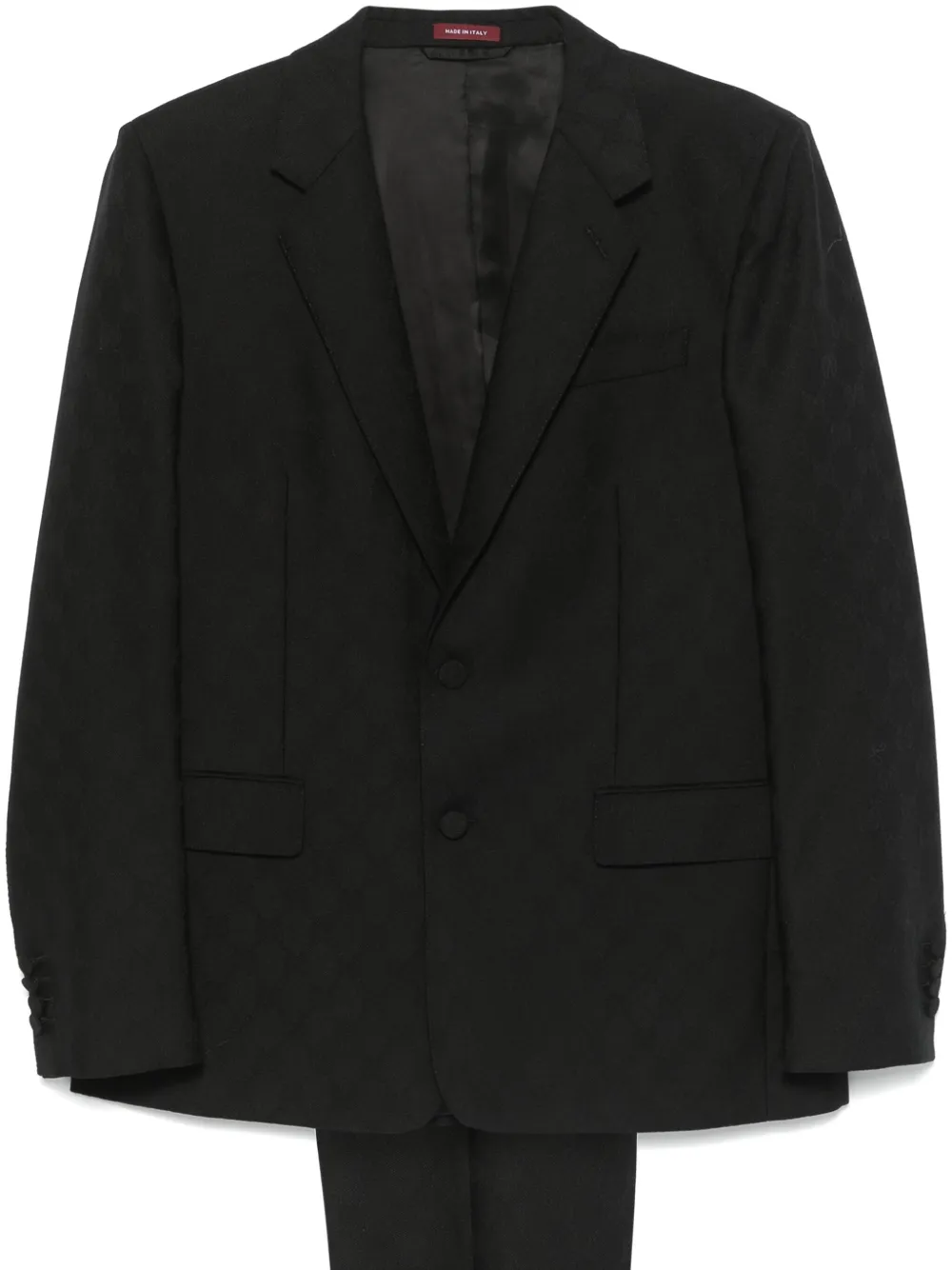 Gucci GGジャカード スーツ | ブラック | FARFETCH JP