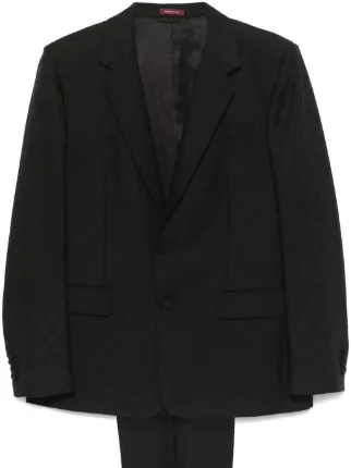 Gucci GGジャカード スーツ | ブラック | FARFETCH JP