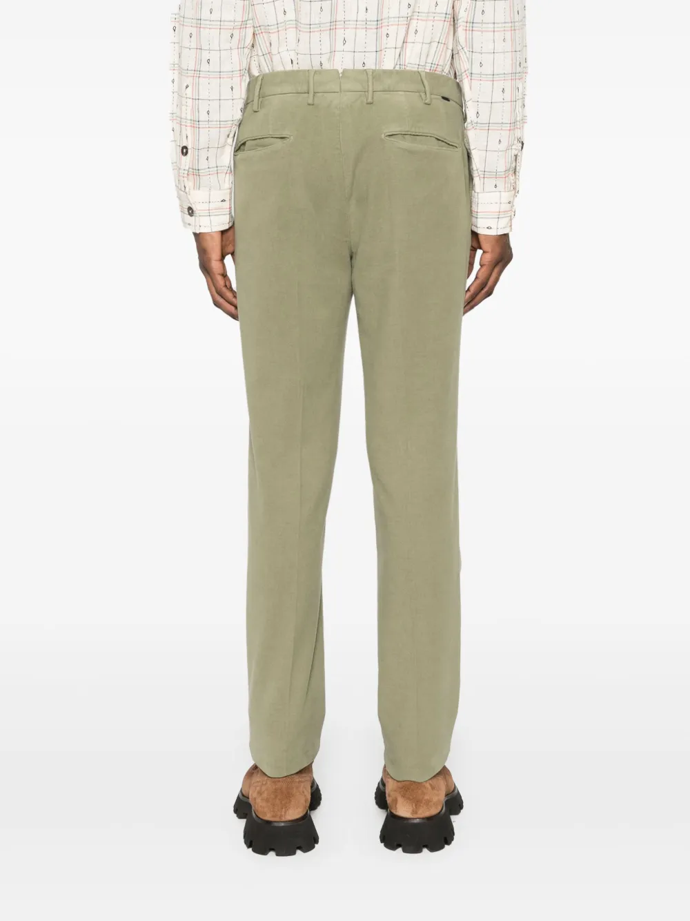 Incotex Slim-fit chino Groen