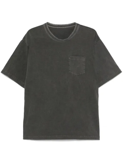 sacai playera con efecto degradado